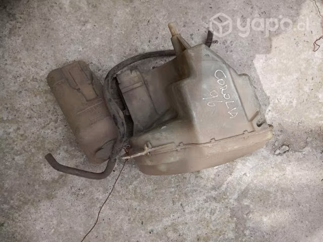 Toyota corolla 96 depositos de agua radiador limpi