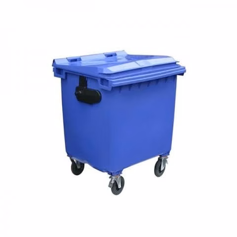 Contenedor de Basura 660 Litros Azul