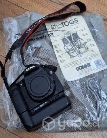 Camara y Chaleco Domke