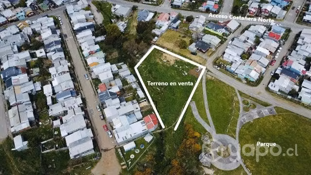 Sitio ubicado en Ancud chilóe