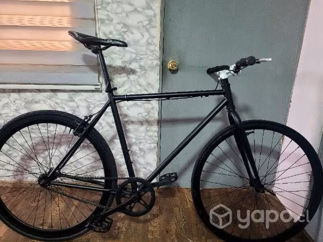 Bicicleta Single Speed Negro Mate - Imagen 2