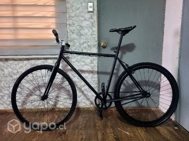 Bicicleta Single Speed Negro Mate - Imagen 4