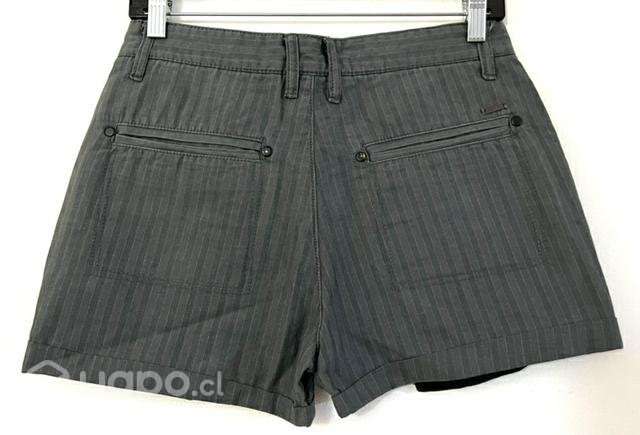 Shorts No Elásticado Marca Basement 38/40 Gris - Imagen 6