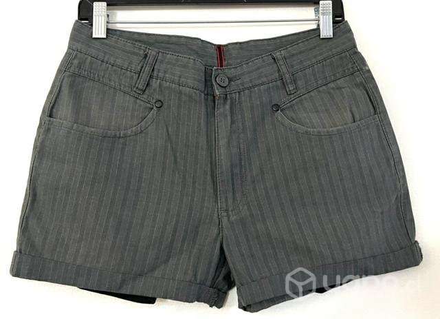 Shorts No Elásticado Marca Basement 38/40 Gris - Imagen 5