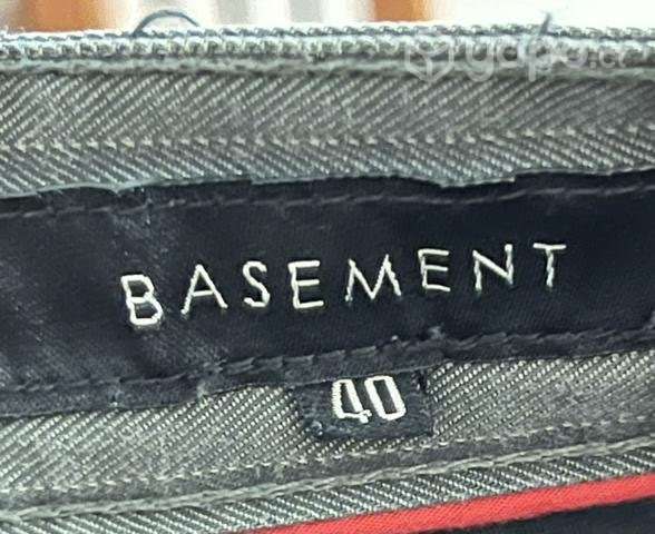 Shorts No Elásticado Marca Basement 38/40 Gris - Imagen 4