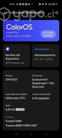 OPPO reno 6 lite - Imagen 2