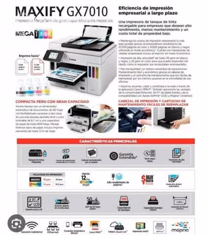 Impresora Canon Maxify 7010