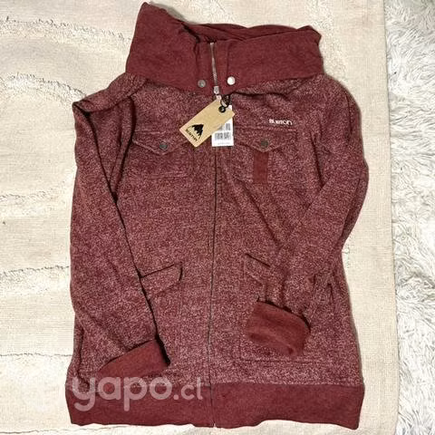 Poleron Burton Nuevo mujer cuello algo ajustable