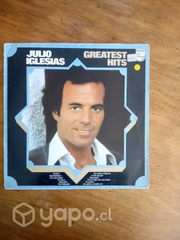 Vinilo de julio iglesias