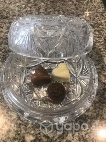 Bombonera de Cristal Bohemio