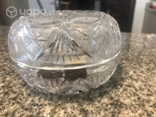 Bombonera de Cristal Bohemio