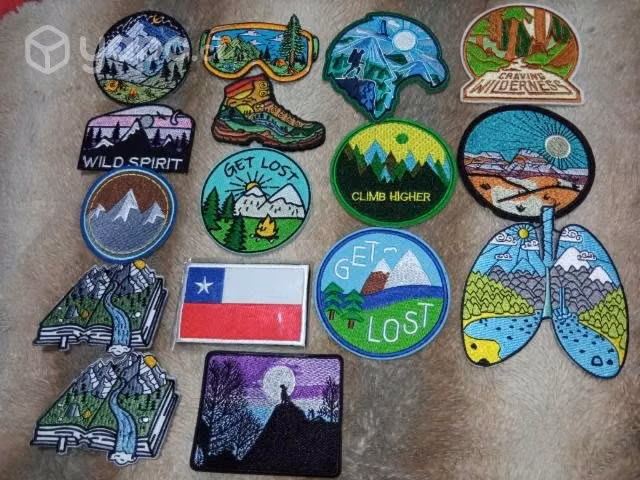 Parches bordados