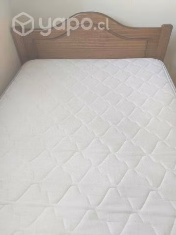 Cama y colchón