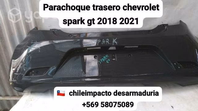 Parachoque trasero Chevrolet Spark GT año 2018 202
