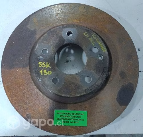 Disco Freno Delantero Izquierdo (SSK150) SSangyong