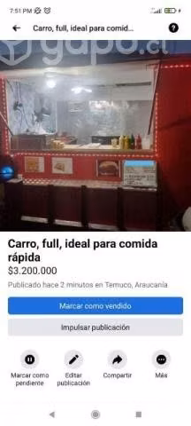 Carro comida