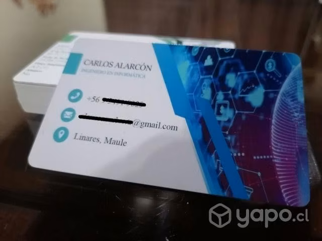 Tarjetas de PVC para Presentación o Publicidad