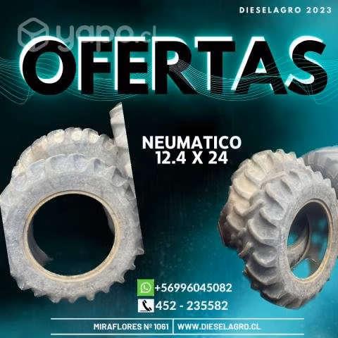 Neumático 12.4 x 24