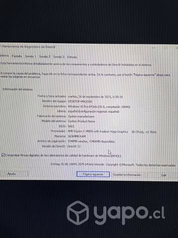 Pc escritorio semi gamer - Imagen 3