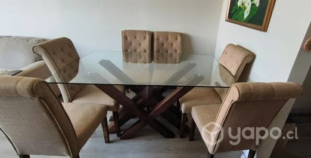 Comedor de vidrio