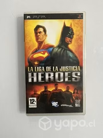 La Liga de la Justicia Heroes para PSP