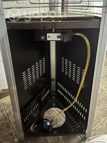 2 estufas a gas estilo pirámide exterio