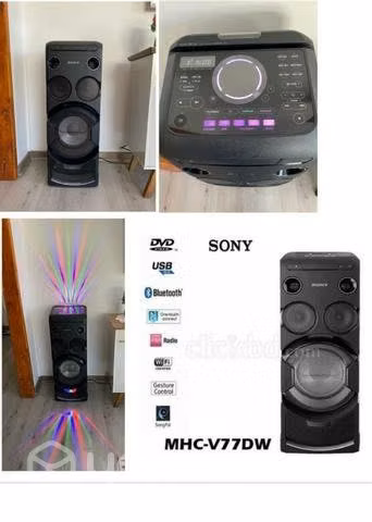 Sistema de audio karaoke Sony