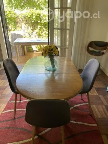 Comedor 4 sillas semi nuevo