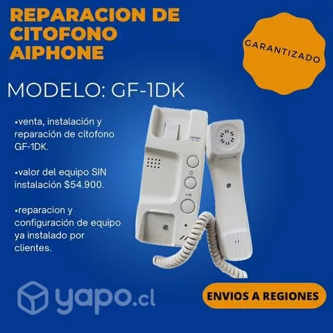 Reparación de citofono aphone gf-1dk