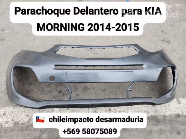Parachoque delantero Kia morning año 2014