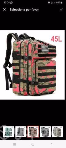 Mochilas estilo militar