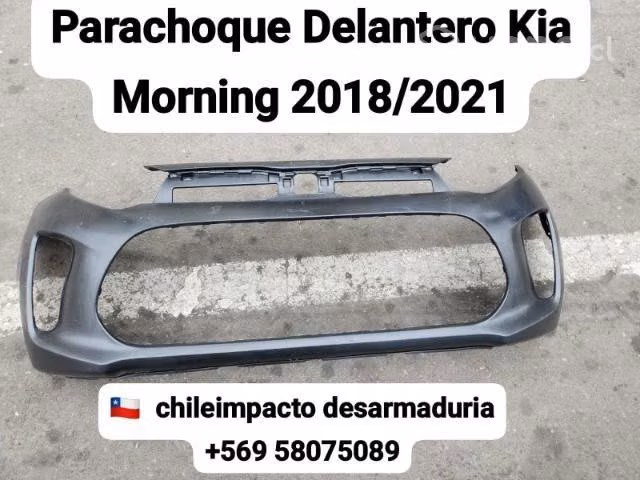 Parachoque delantero Kia morning año 2018 2021