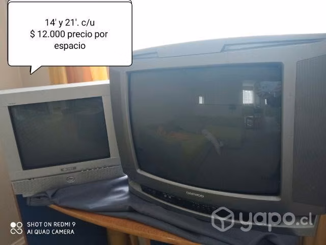 De 14' y 21' a color funcionando (Curauma)