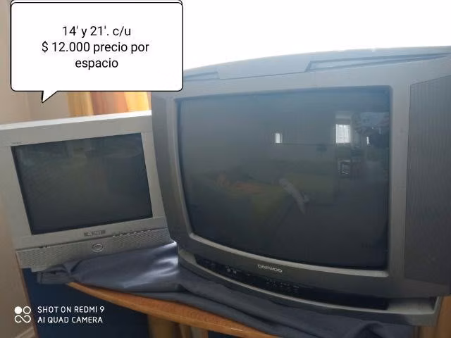 De 14' y 21' a color funcionando (Curauma)