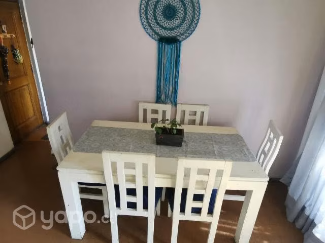 Juego de comedor 6 sillas