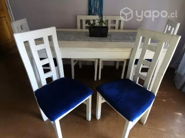 Juego de comedor 6 sillas
