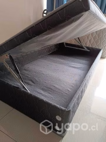 Cama baul 1.5 plaza Rosen