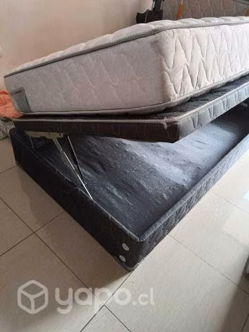 Cama baul 1.5 plaza Rosen