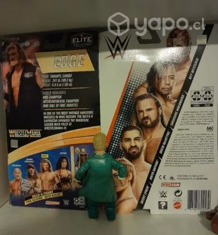 Wwe figura edge elite mattel wwe lucha libre - Imagen 2