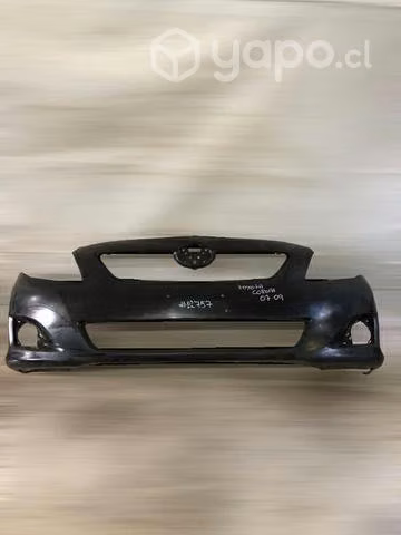 Parachoque delantero Toyota Corolla 2007 2009