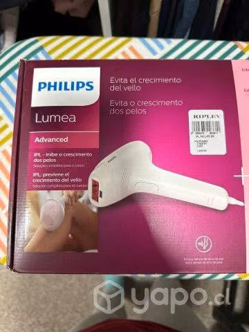 Depiladora luz pulsada philips lumea