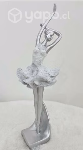 Bailarina dorada/plateada - Imagen 2