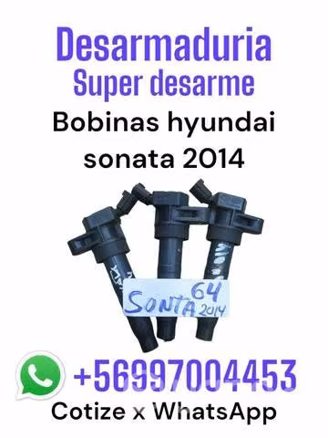 Bobinas Hyundai Sonata año 2014 cada una