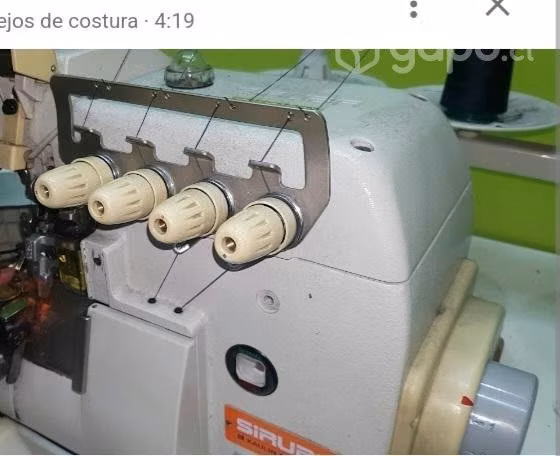 Overlock siruba 747 4 hilos