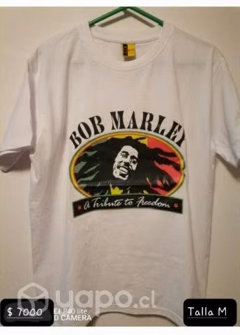 Poleras de algodón estampadas