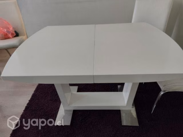 Comedor expandible con 6 sillas
