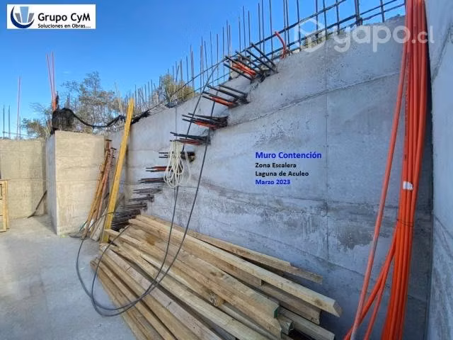Muros de Contención, Canalización y Obras Civiles