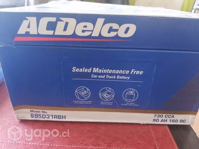 Bateria 90 AH 160 RC/12 voltios - Imagen 2