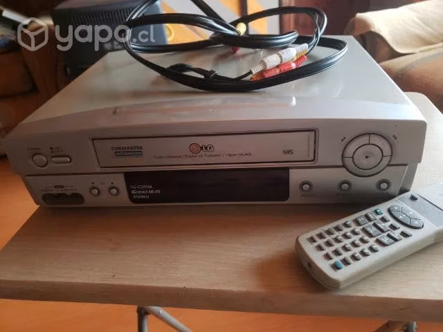 Equipo VHS. Color gris