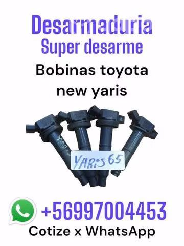 Bobinas Toyota Yaris new cada una